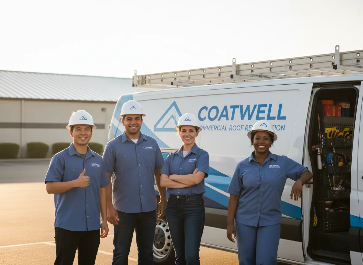 Commercial roof coating company in Wyandanch, NY